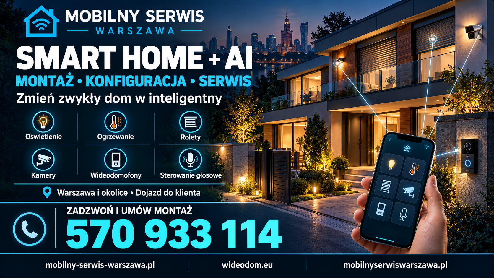 Montaż smart home Warszawa