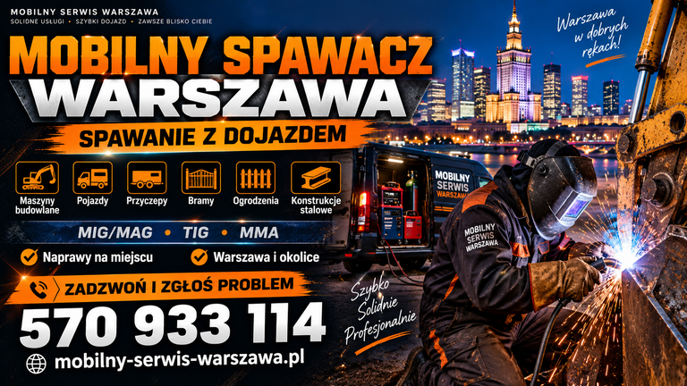 Mobilny spawacz Warszawa
