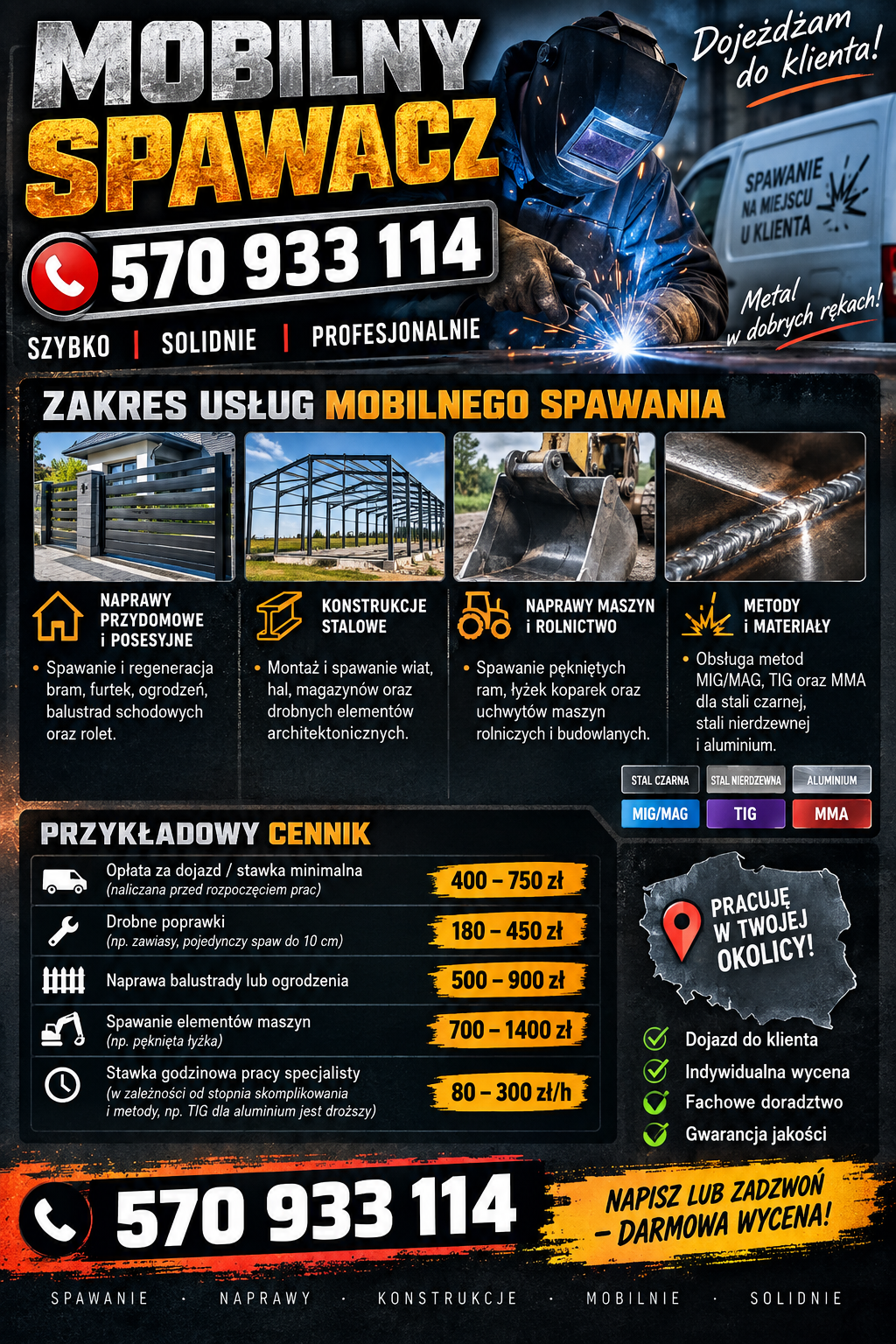 Mobilny Spawacz