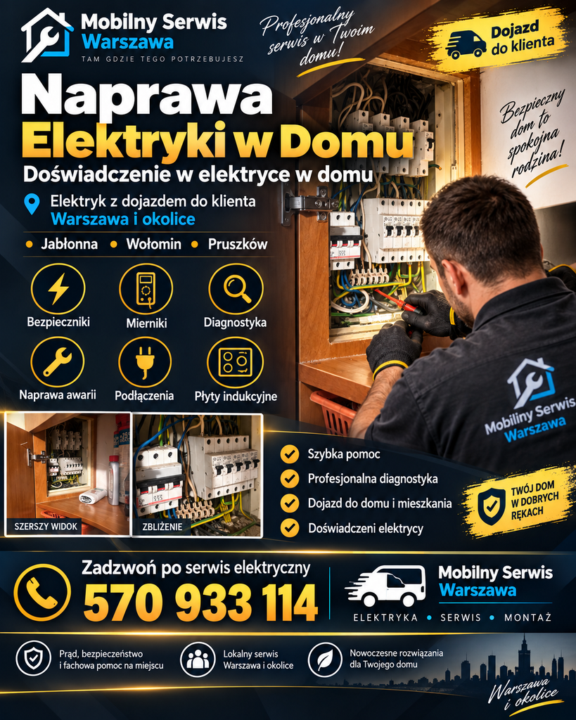 Naprawa elektryki w domu