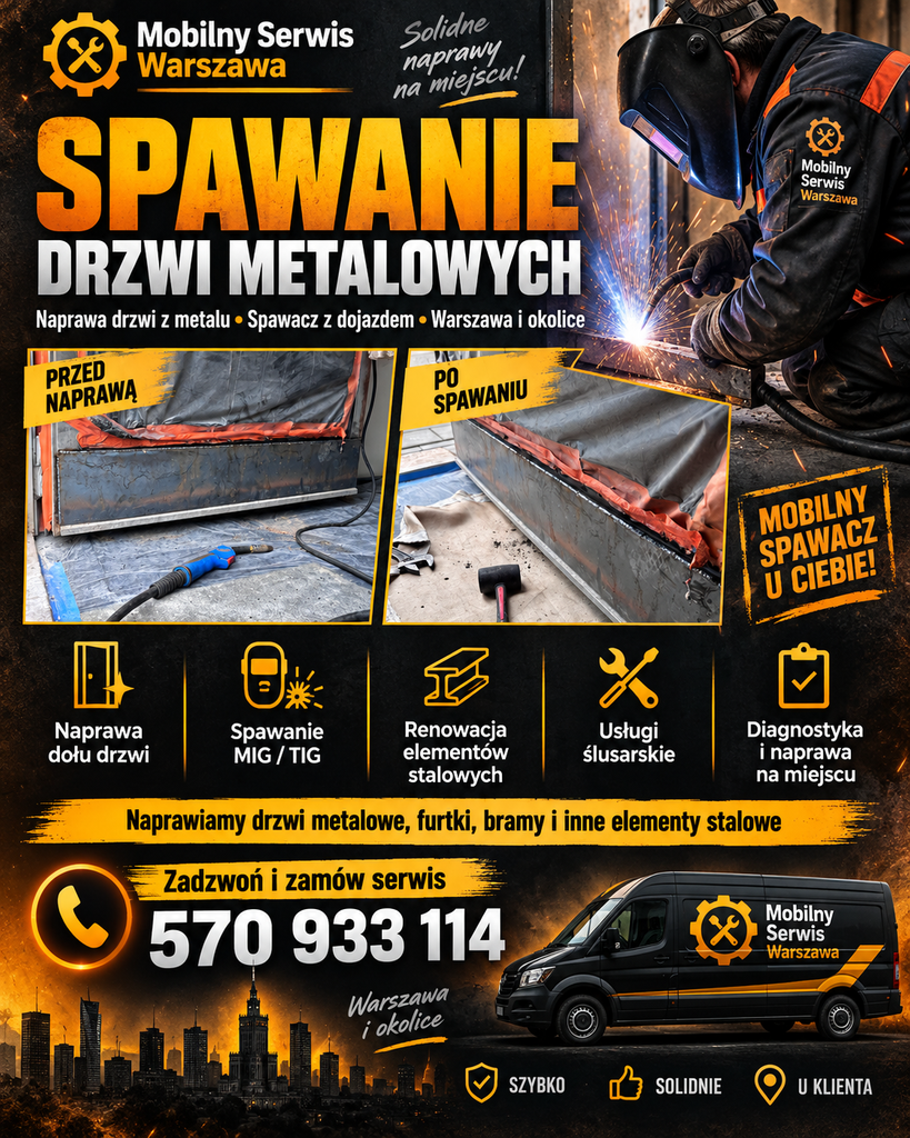 Spawanie Drzwi Metalowych 