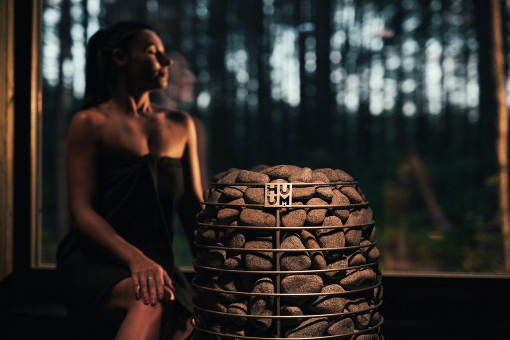 Sauna – kadr wyróżniający – fotografia ilustracyjna