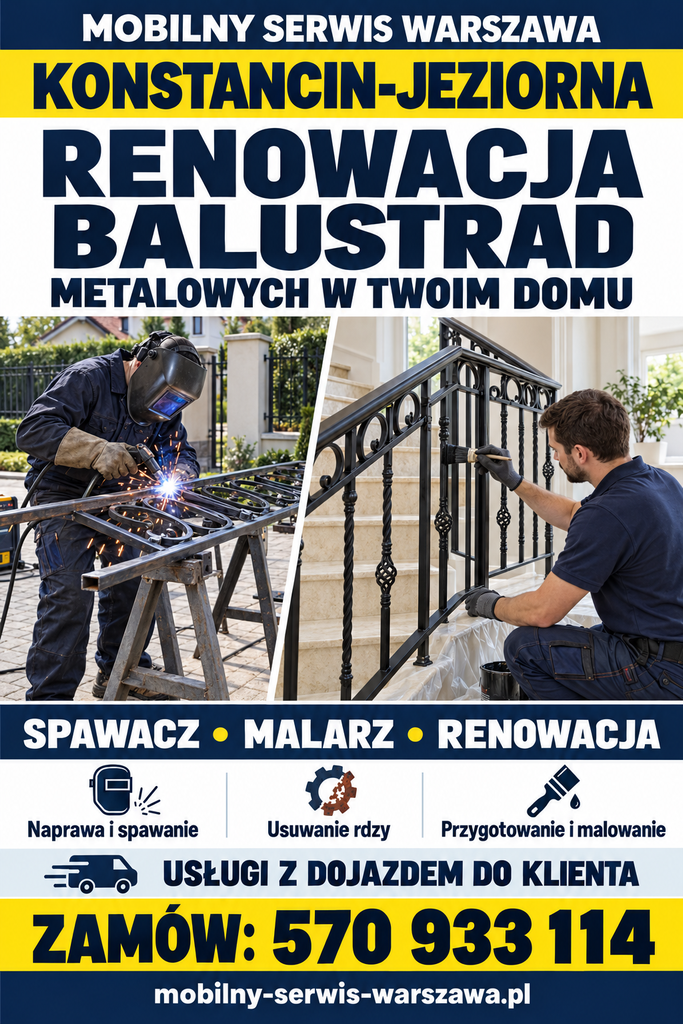 Spawac, Malarz, Renowacja